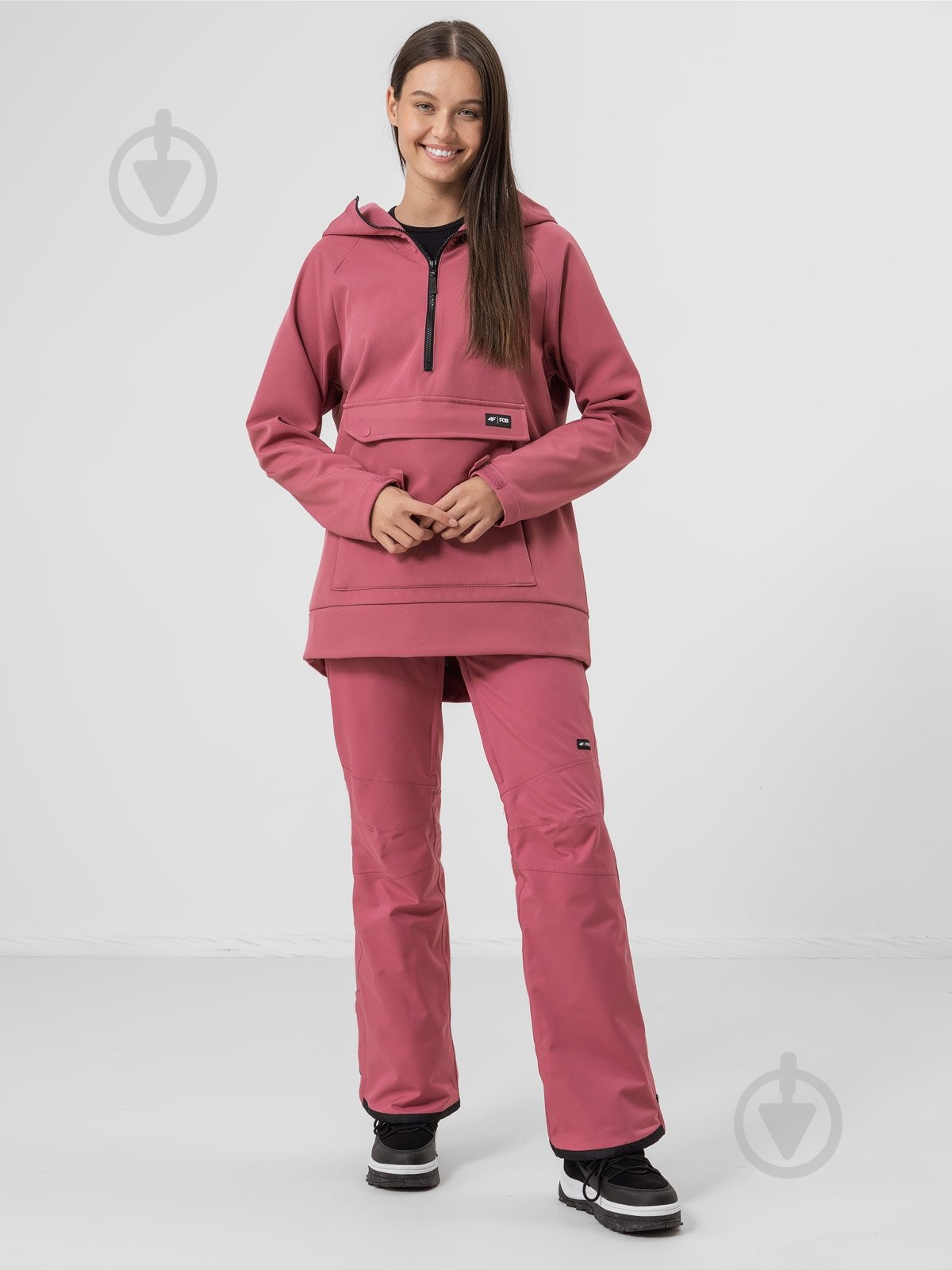 Анорак женский 4F D4Z21-SFD200F-53S р.XL розовый - фото 3 Анорак женский 4F D4Z21-SFD200F-53S р.XL розовый - фото 3