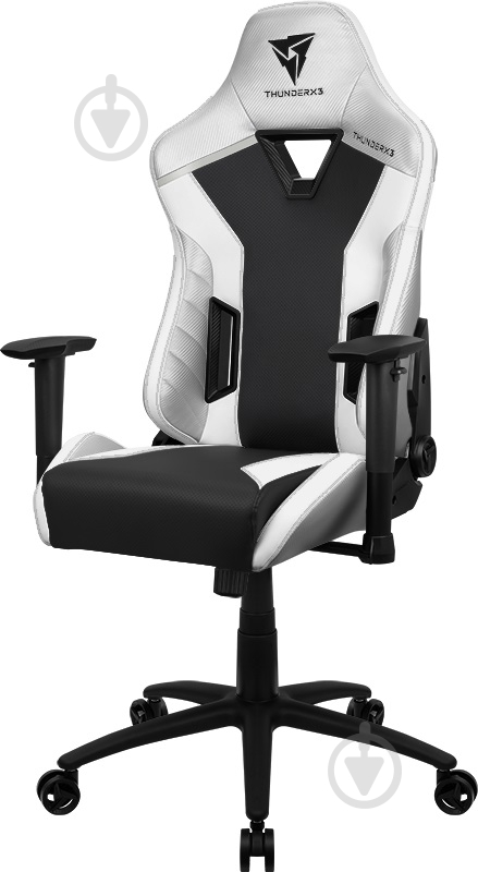 Кресло ThunderX3 TC3 All White черно-белый - фото 6