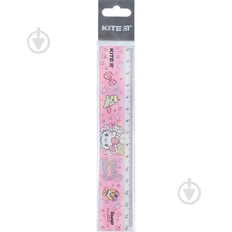 Линейка Hello Kitty 15 см HK24-090-2 KITE - фото 2 Линейка Hello Kitty 15 см HK24-090-2 KITE - фото 2