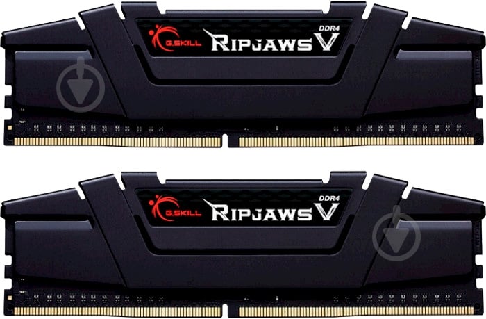 Оперативная память G.Skill DDR4 SDRAM 32 GB (2x16GB) 3600 MHz (F4-3600C18D-32GVK) Ripjaws V - фото 1