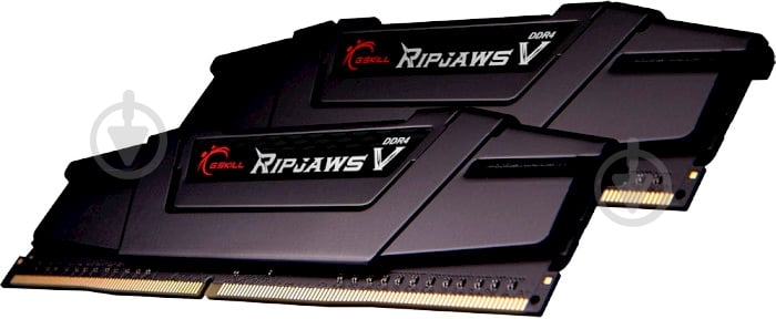 Оперативная память G.Skill DDR4 SDRAM 32 GB (2x16GB) 3600 MHz (F4-3600C18D-32GVK) Ripjaws V - фото 2