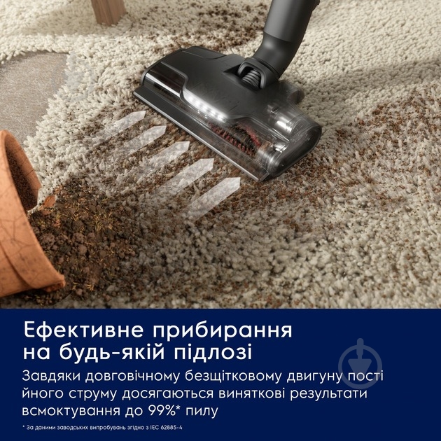Пылесос аккумуляторный Electrolux EP82UB25UG grey - фото 10