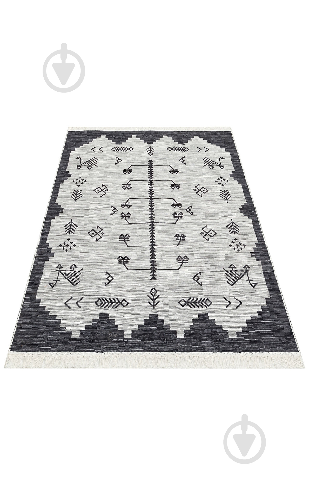 Ковер Ekohali Arya AR 23 Grey 160x230 см двусторонний - фото 6