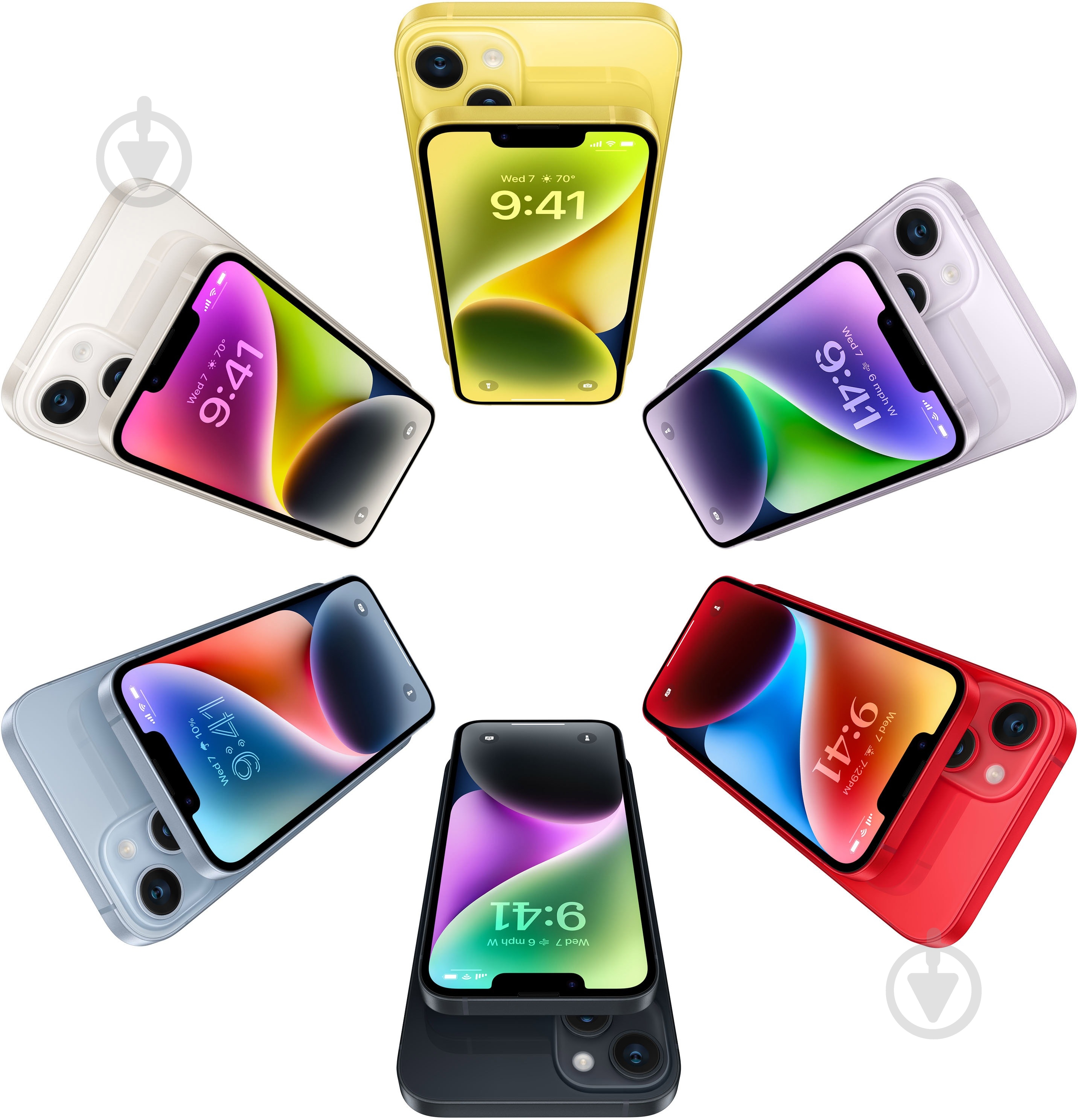Смартфон Apple iPhone 14 128GB Midnight (MPUF3RX/A) - фото 5
