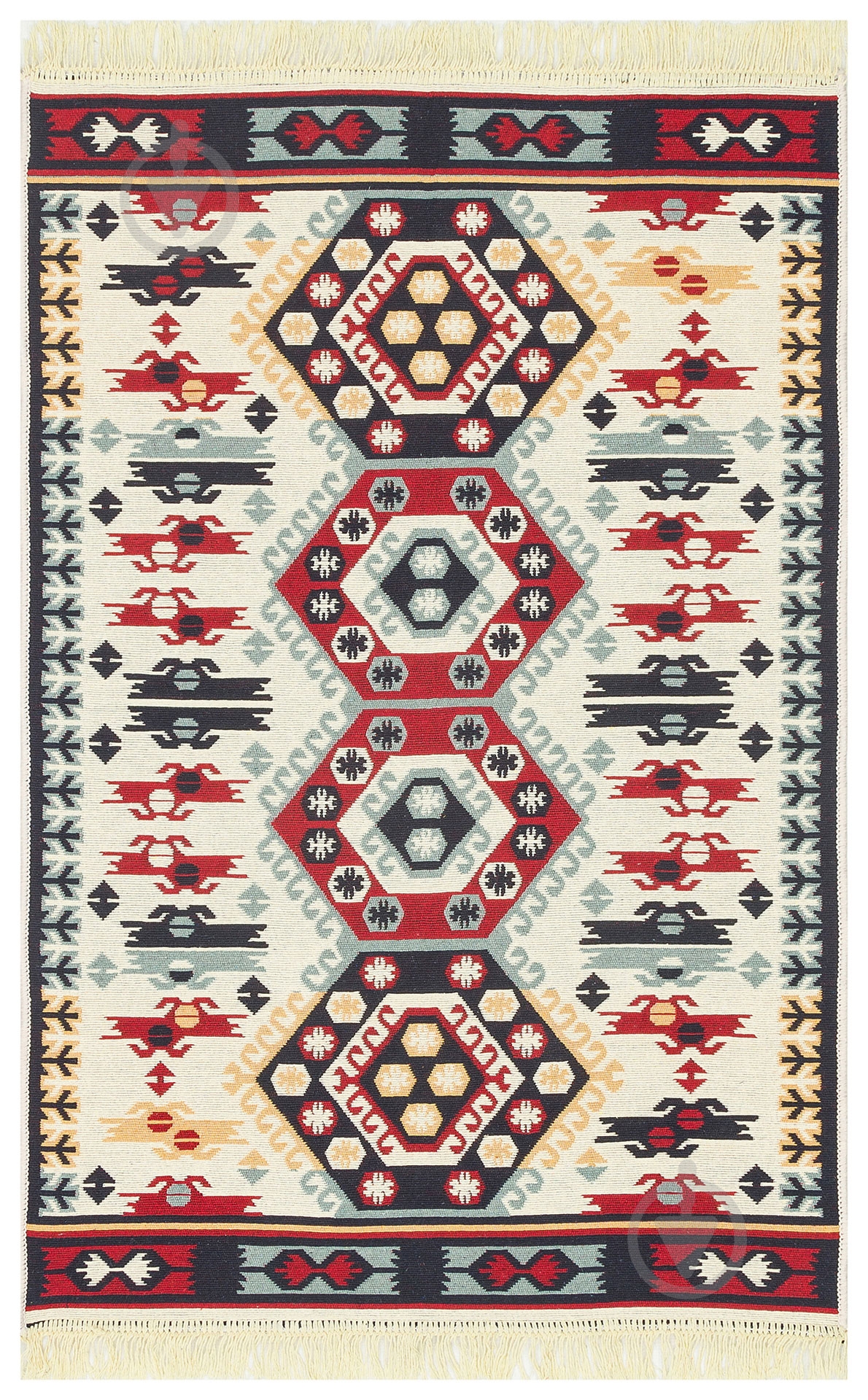 Ковер Ekohali Arya AR 30 Red 120x180 см двусторонний - фото 1