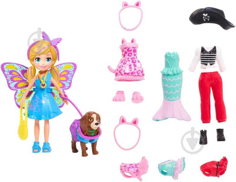 Игровой набор Polly Pocket Полли GDM15 - фото 7 Игровой набор Polly Pocket Полли GDM15 - фото 7