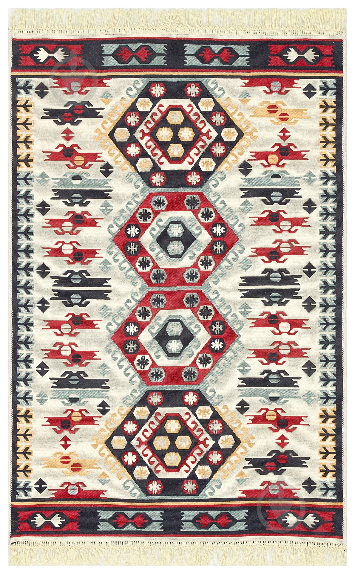 Ковер Ekohali Arya AR 30 Red 160x230 см двусторонний - фото 1