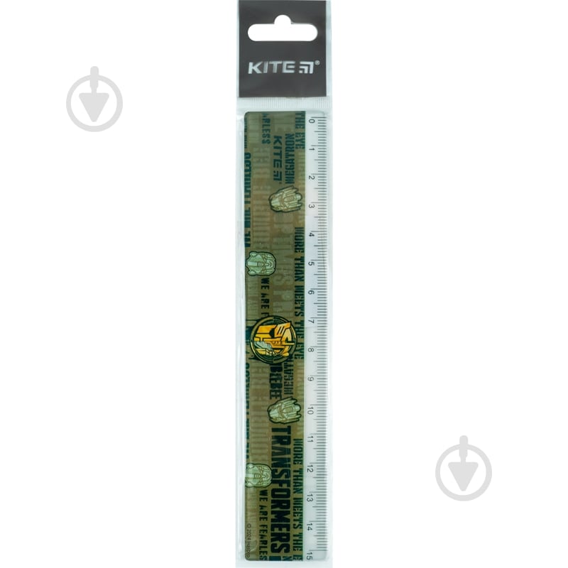 Линейка 15 см Transformers TF24-090 KITE - фото 2