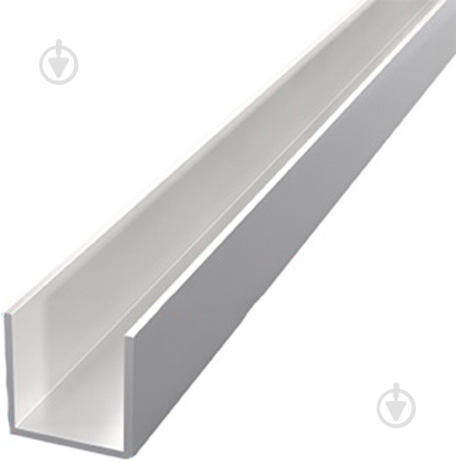 Профиль ПАС-1220 3 м алюминий/серебро - фото 1 Профиль ПАС-1220 3 м алюминий/серебро - фото 1