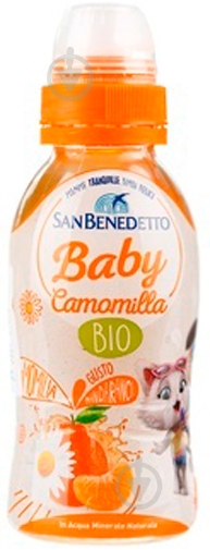Напиток San Benedetto BABY Camomilla BIO ромашка-клементин 250 мл - фото 1