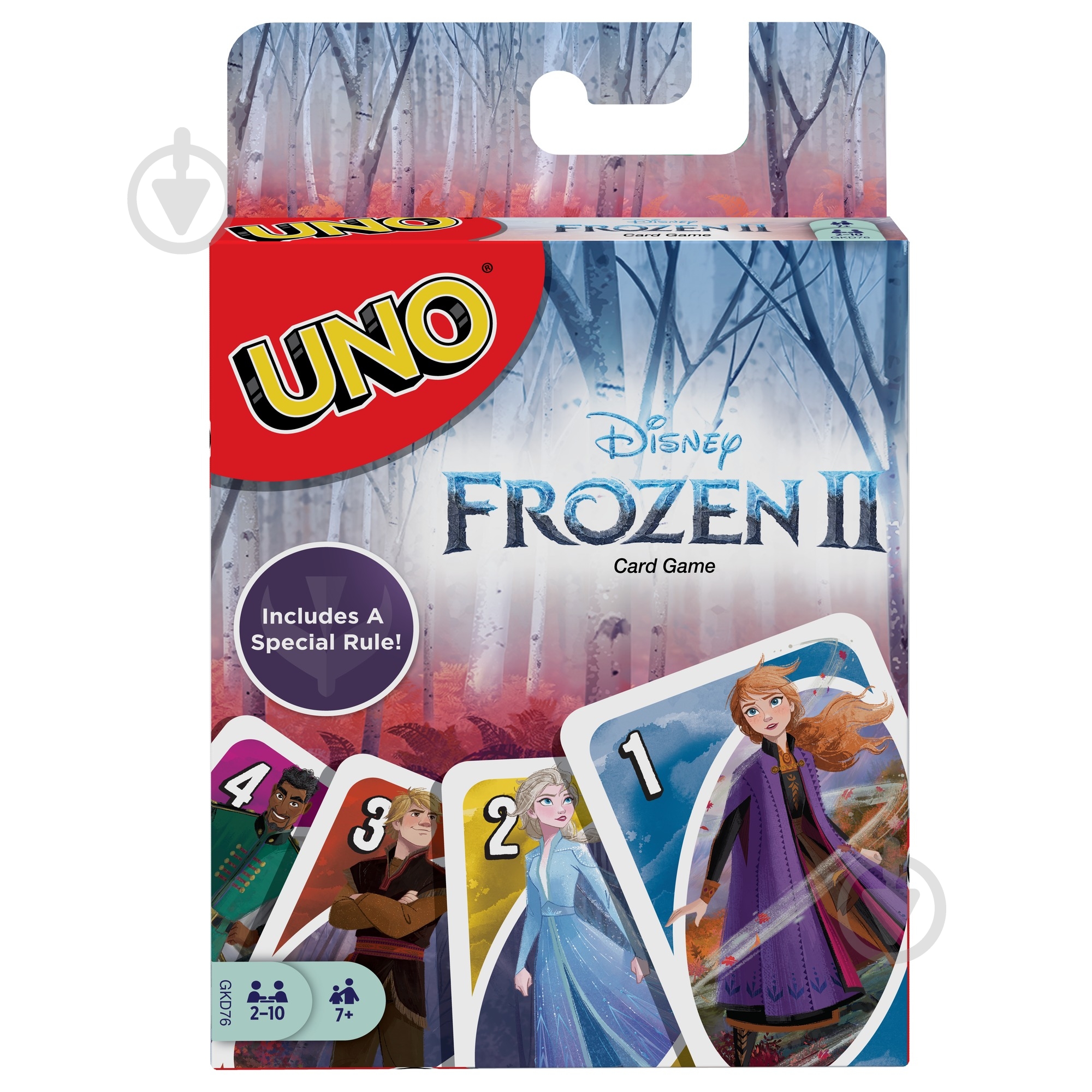 Игра настольная Mattel UNO "Холодное сердце 2" GKD76 - фото 1 Игра настольная Mattel UNO "Холодное сердце 2" GKD76 - фото 1
