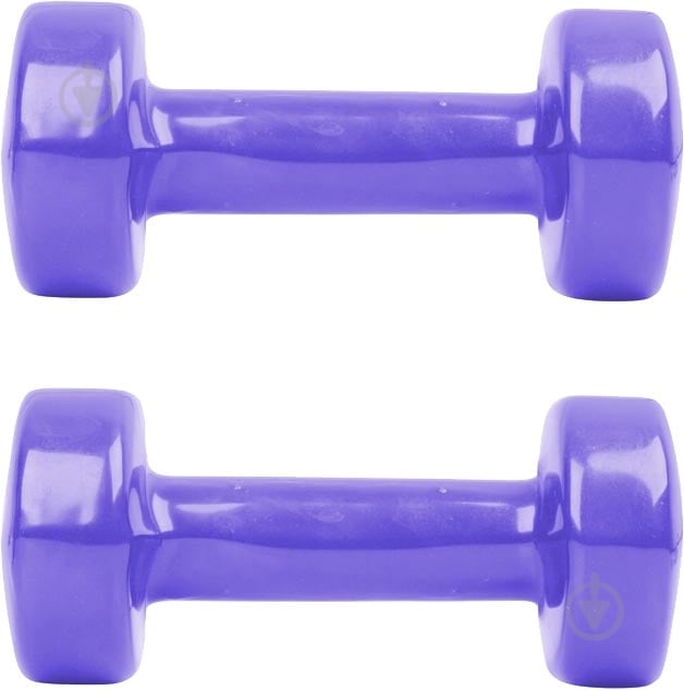 Набор гантелей inSPORTline виниловых Smoothbell 2 x 1 кг 176 фиолетовый - фото 2 Набор гантелей inSPORTline виниловых Smoothbell 2 x 1 кг 176 фиолетовый - фото 2