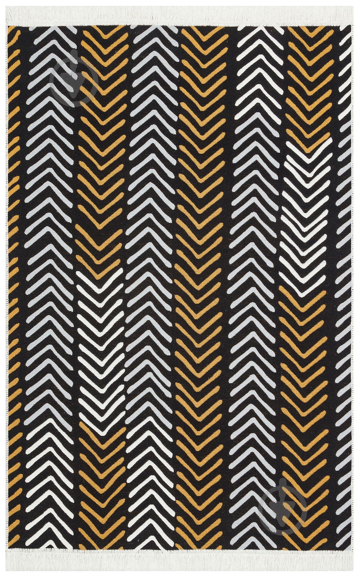 Ковер Ekohali Arya AR 19 White Black 120x180 см двусторонний - фото 1
