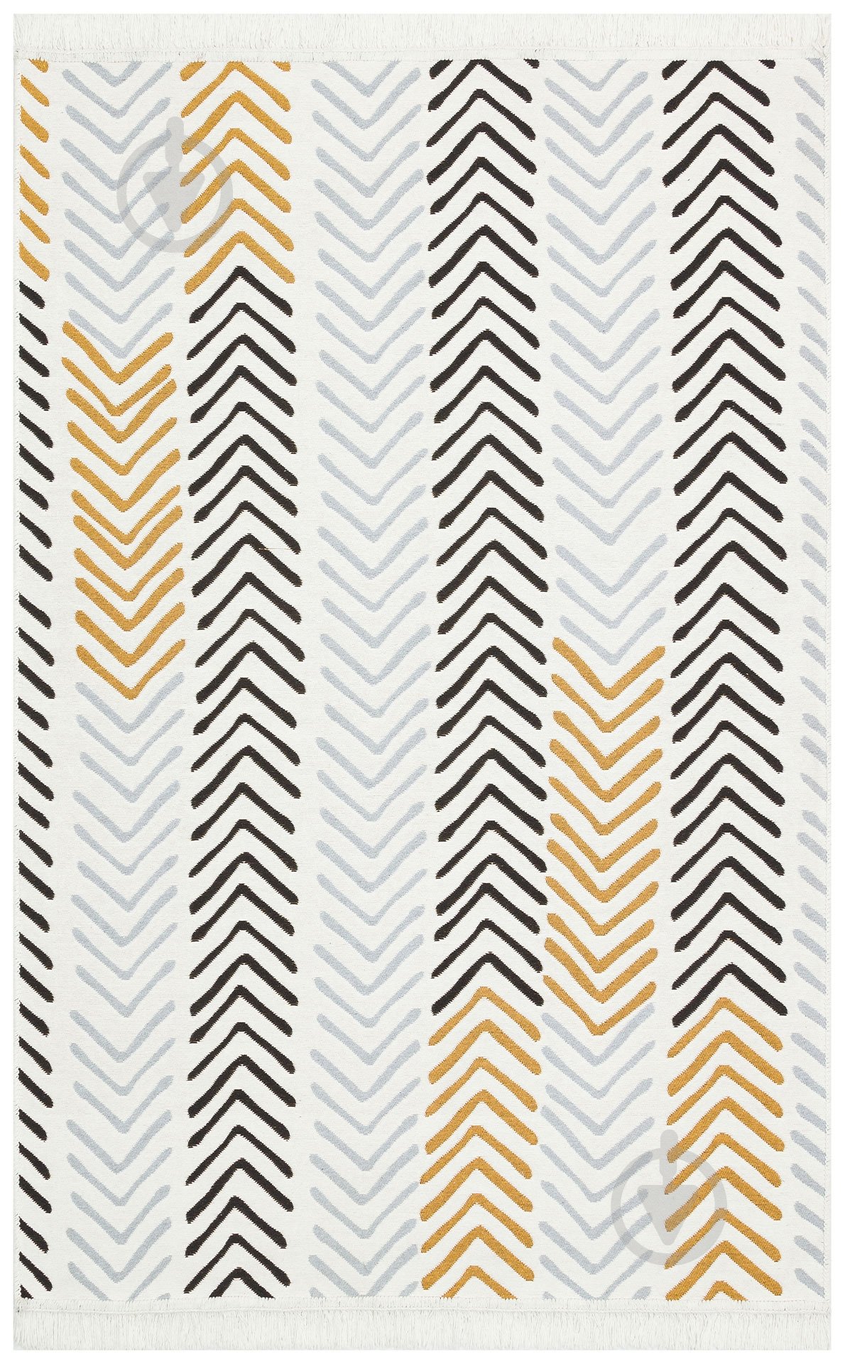 Ковер Ekohali Arya AR 19 White Black 160x230 см двусторонний - фото 1