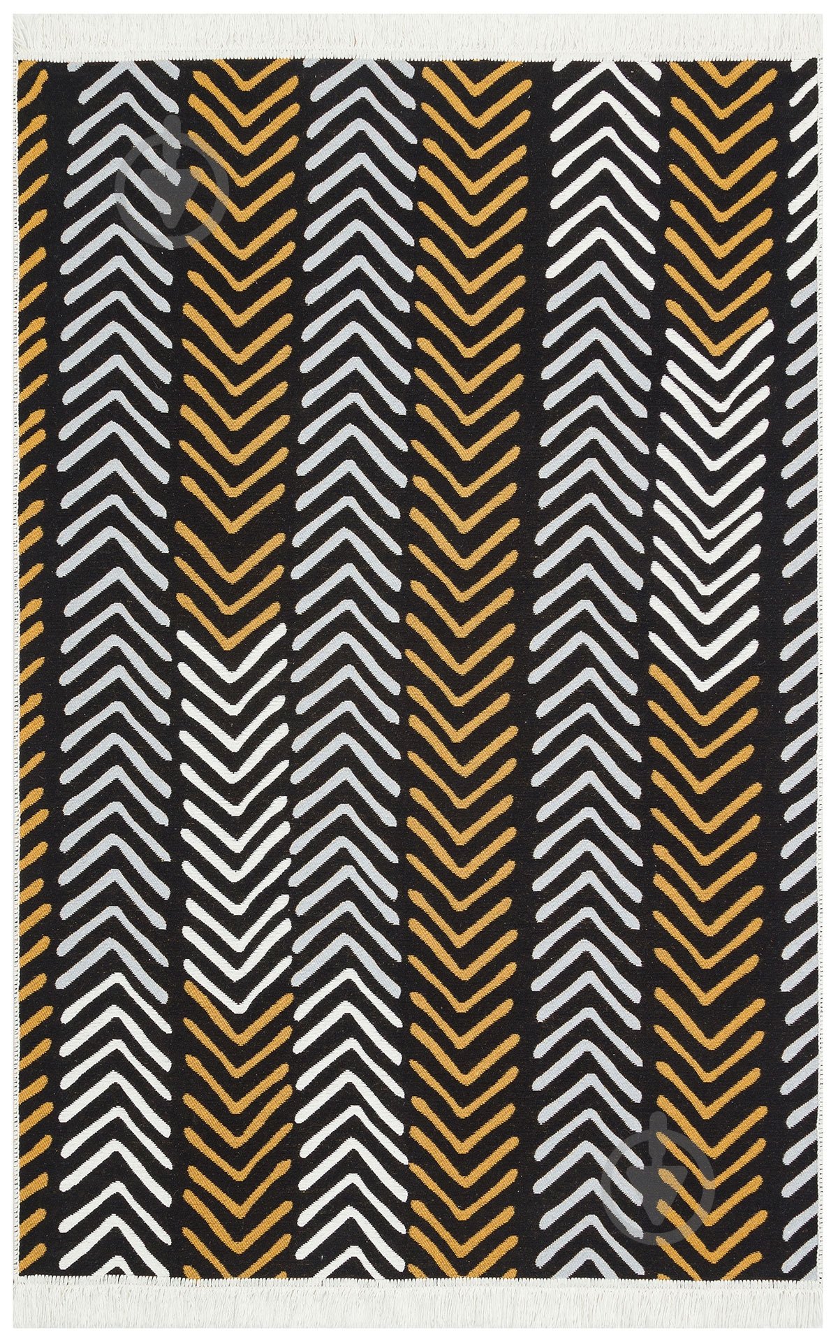 Ковер Ekohali Arya AR 19 White Black 160x230 см двусторонний - фото 2