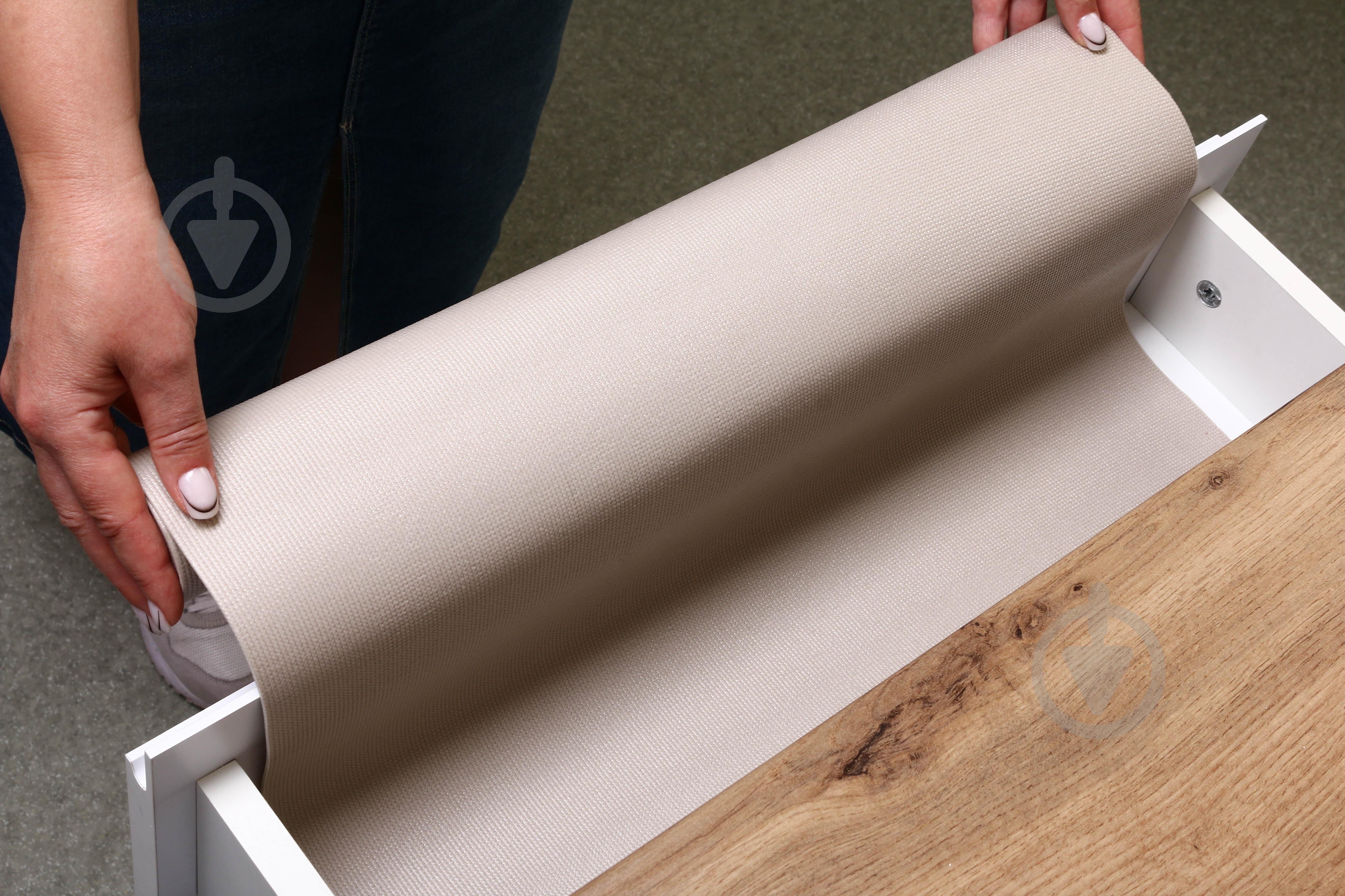 Килимок Flamberg сіро-бежевий 1500х500 мм 550 gsm (PVC Fabric) - фото 5