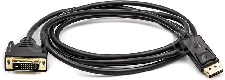 Кабель PowerPlant DisplayPort – DVI 1.8 м чорний - фото 1 Кабель PowerPlant DisplayPort – DVI 1.8 м чорний - фото 1