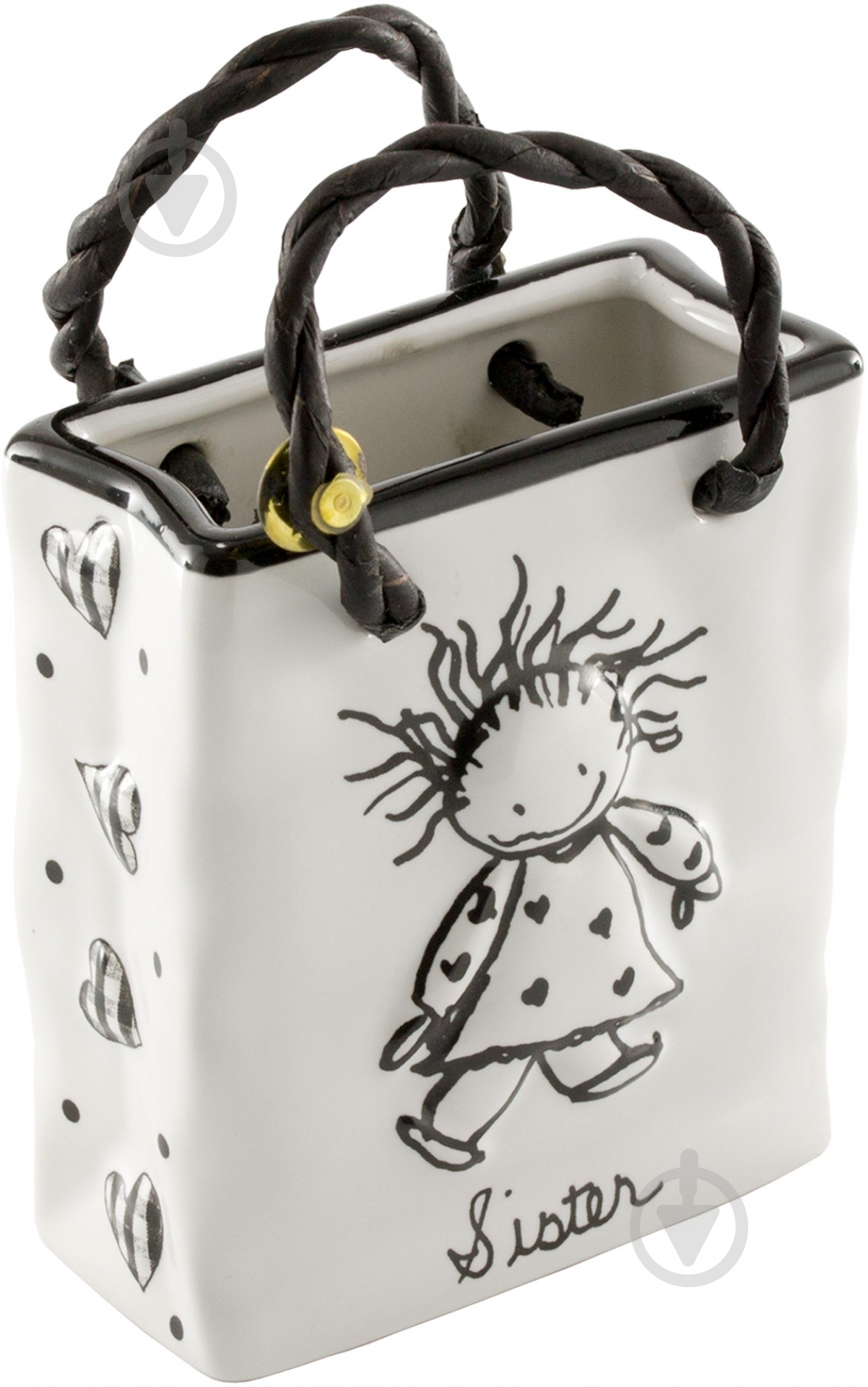 Шкатулка-сумка Сестры 116789 Enesco - фото 1 Шкатулка-сумка Сестры 116789 Enesco - фото 1