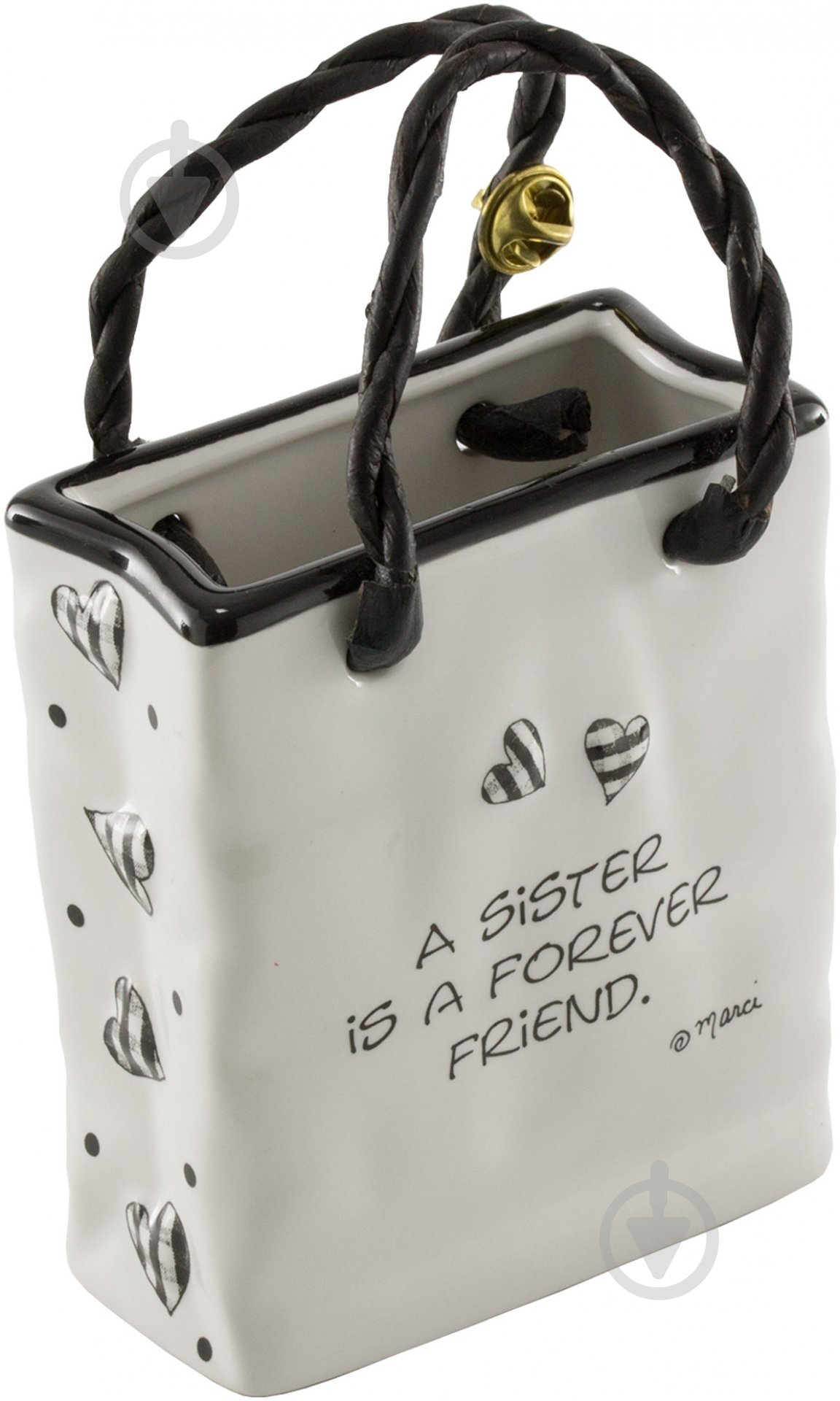 Шкатулка-сумка Сестры 116789 Enesco - фото 2 Шкатулка-сумка Сестры 116789 Enesco - фото 2