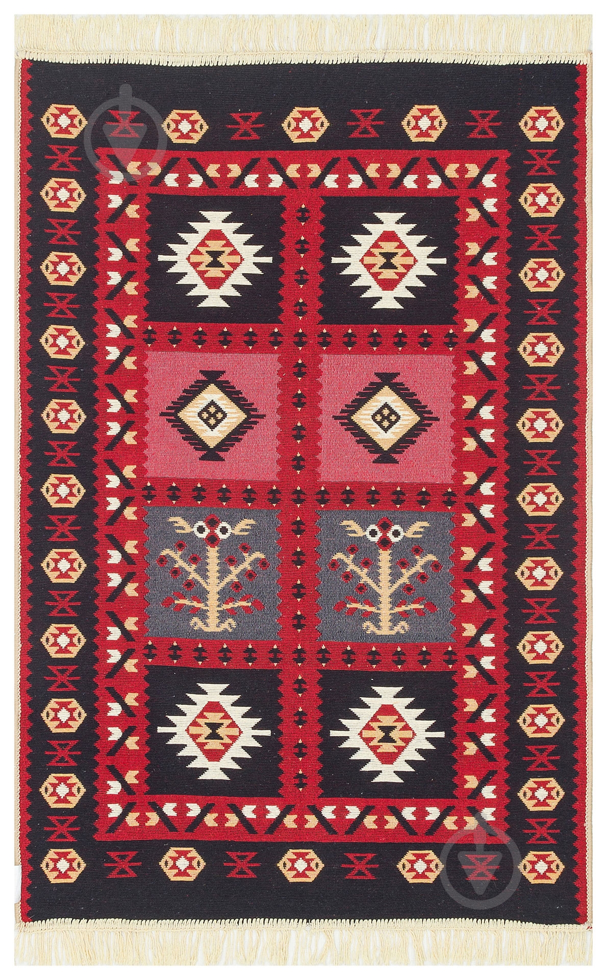 Ковер Ekohali Arya AR 28 Red 160x230 см двусторонний - фото 1