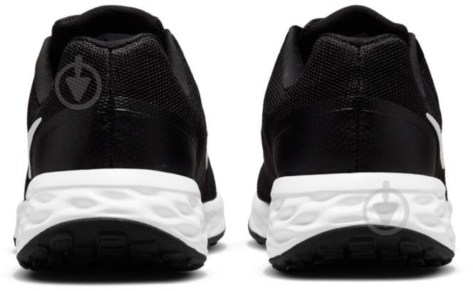 Кросівки чоловічі демісезонні Nike REVOLUTION 6 NEXT NATURE DC3728-003 р.44 чорно-білі - фото 5 Кросівки чоловічі демісезонні Nike REVOLUTION 6 NEXT NATURE DC3728-003 р.44 чорно-білі - фото 5