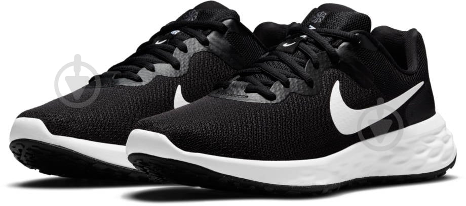 Кросівки чоловічі демісезонні Nike REVOLUTION 6 NEXT NATURE DC3728-003 р.44 чорно-білі - фото 6 Кросівки чоловічі демісезонні Nike REVOLUTION 6 NEXT NATURE DC3728-003 р.44 чорно-білі - фото 6