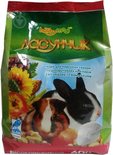 Корм Hobby meal Лакомка 600 г 3712 - фото 1 Корм Hobby meal Лакомка 600 г 3712 - фото 1