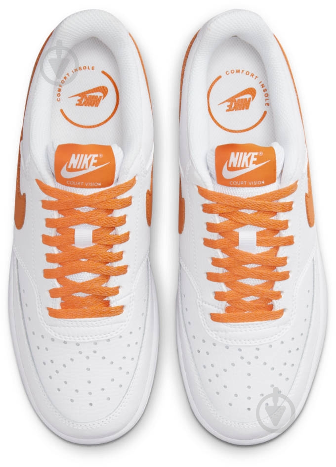 Кроссовки женские демисезонные Nike Court Vision Low CD5434-114 р.40 белые - фото 7