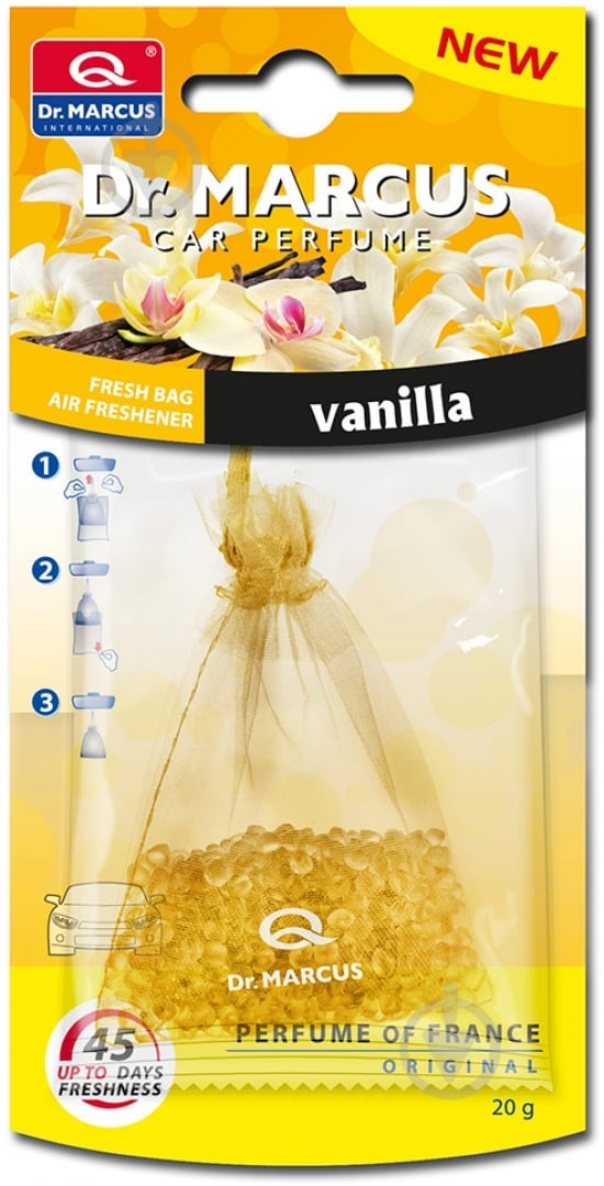 Ароматизатор подвесной  DR. MARCUS Fresh Bag ваниль - фото 1