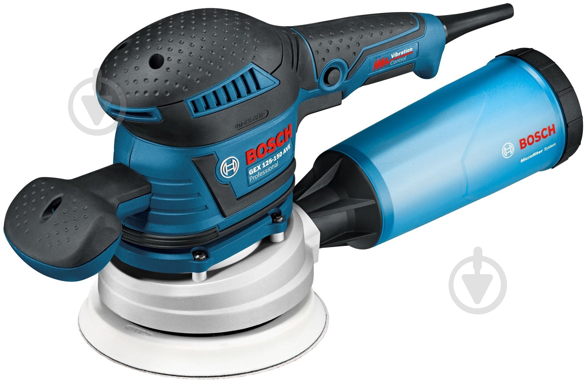 Ексцентрикова шліфмашина Bosch Professional GEX 125-150 AVE 060137B102 - фото 1 Ексцентрикова шліфмашина Bosch Professional GEX 125-150 AVE 060137B102 - фото 1