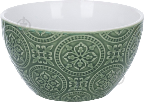 Салатник Limited Edition Pattern 650 мл Темно-зелёный (18581G) - фото 1