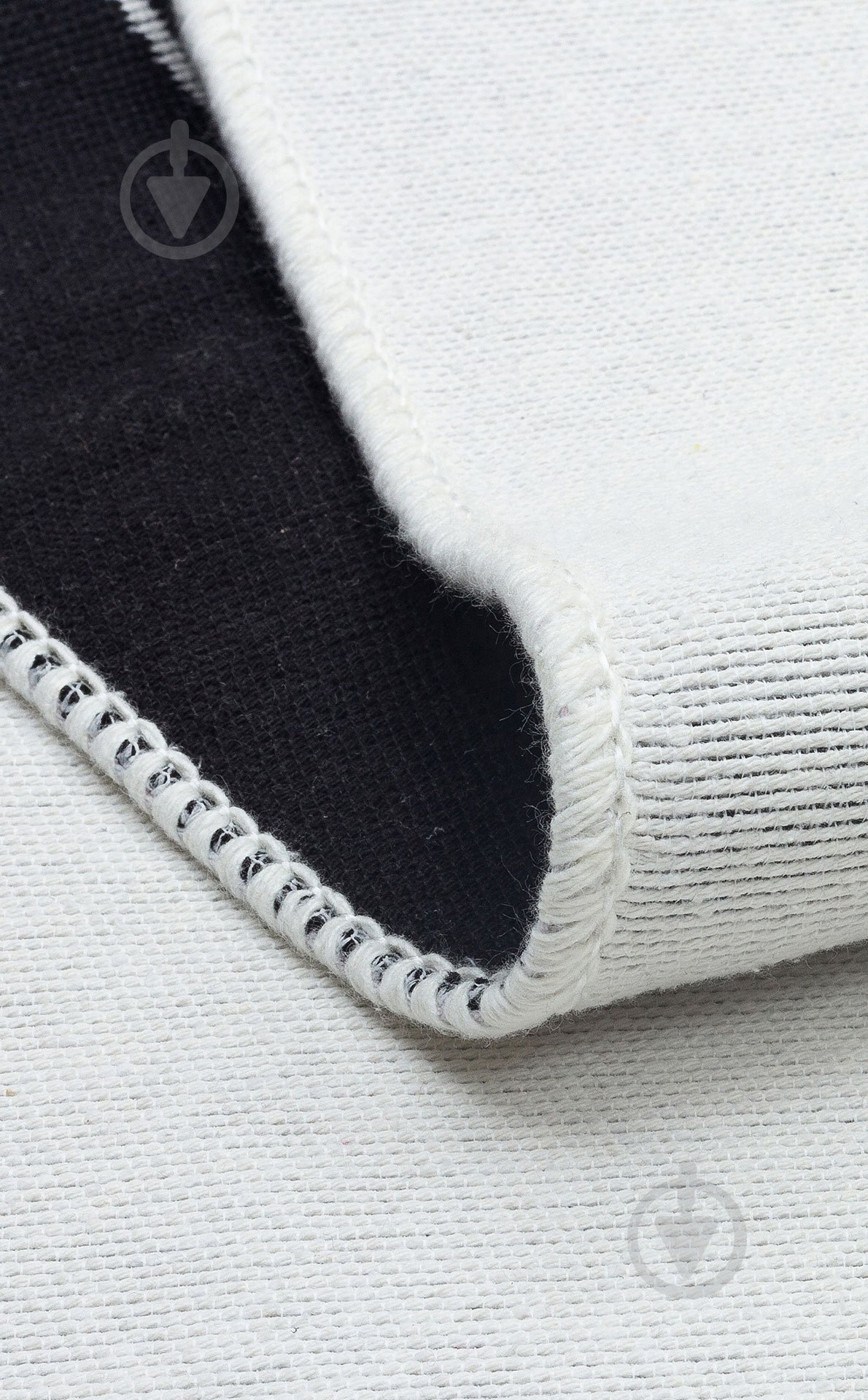 Ковер Ekohali Arya AR 25 White Black 160x230 см двусторонний - фото 7