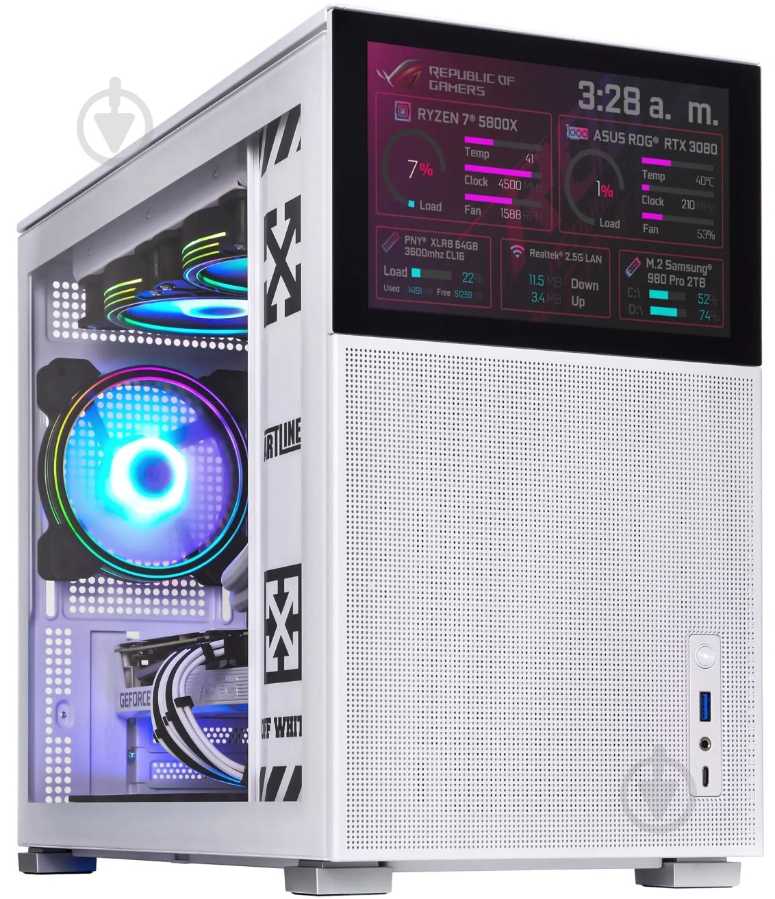 Комп'ютер Artline Gaming D31WHITE (D31Whitev08Win) white - фото 4