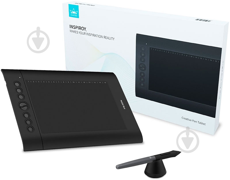 Планшет графічний Huion H610PROV2 + рукавичка - фото 6 Планшет графічний Huion H610PROV2 + рукавичка - фото 6