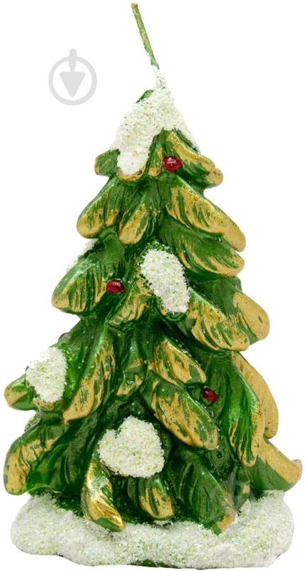 Свеча Елочка 6,8х5х10,7 см 790470 Девилон - фото 1