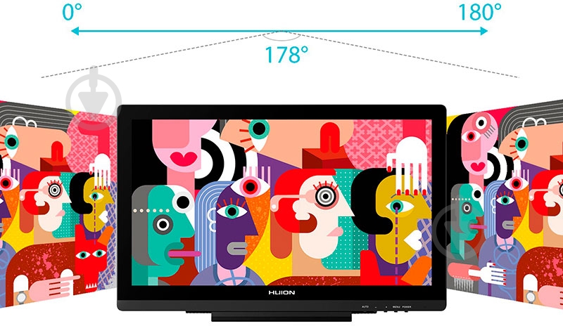 Монитор графический Huion Kamvas 19.5 GT191V2 + перчатка - фото 3 Монитор графический Huion Kamvas 19.5 GT191V2 + перчатка - фото 3