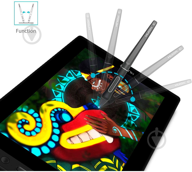Монитор графический Huion Kamvas PRO13 + перчатка - фото 8 Монитор графический Huion Kamvas PRO13 + перчатка - фото 8