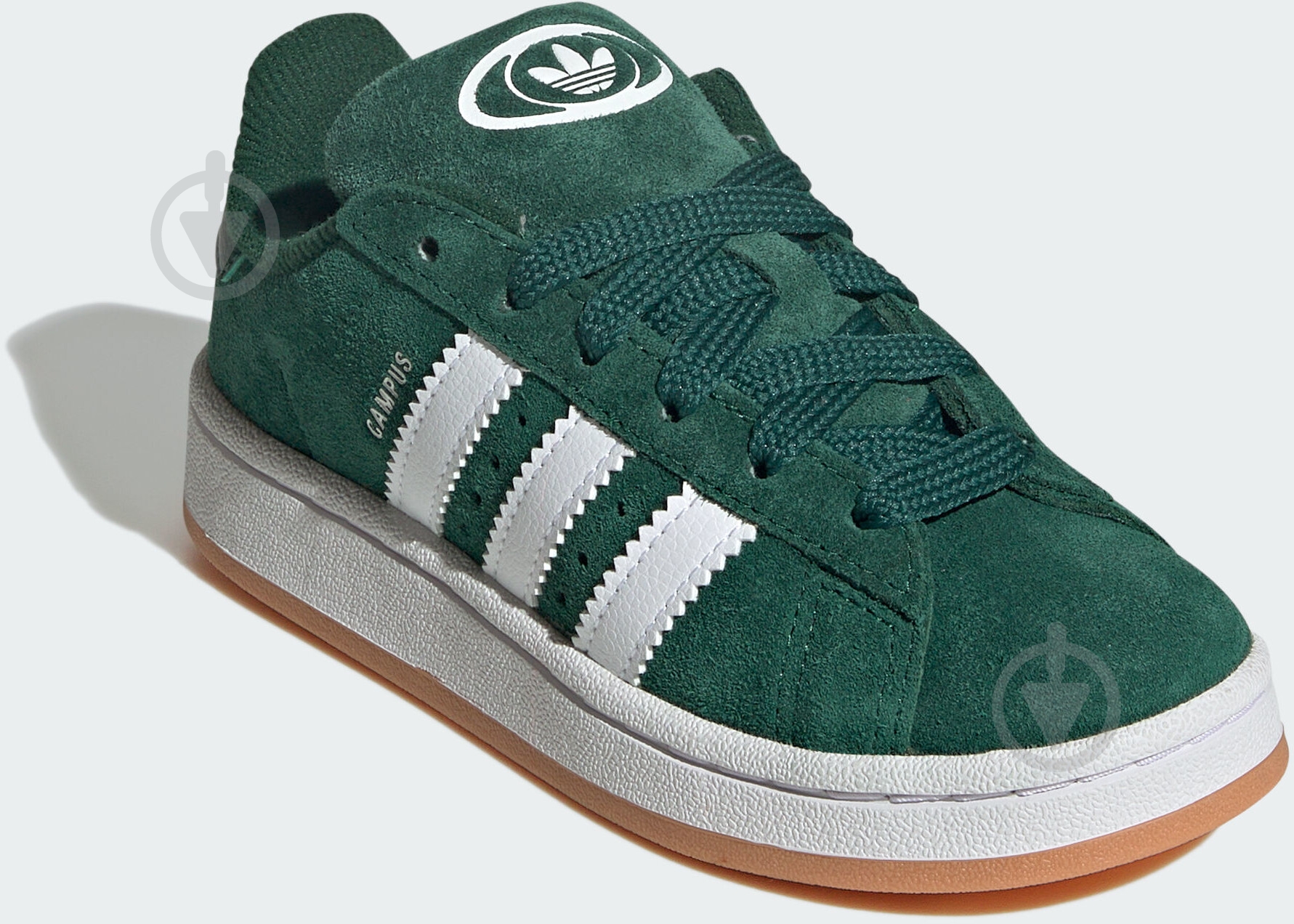 Кроссовки детские Adidas CAMPUS 00s C JI4332 р.31,5 зеленые - фото 3 Кроссовки детские Adidas CAMPUS 00s C JI4332 р.31,5 зеленые - фото 3