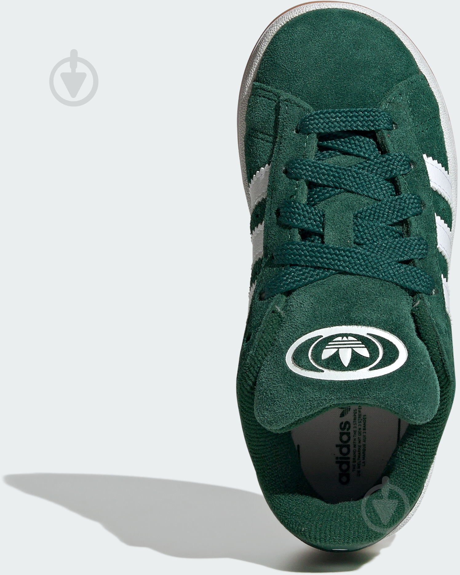 Кроссовки детские Adidas CAMPUS 00s C JI4332 р.31,5 зеленые - фото 6 Кроссовки детские Adidas CAMPUS 00s C JI4332 р.31,5 зеленые - фото 6