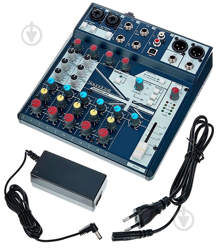 Пульт микшерный Soundcraft NOTEPAD-8FX - фото 10 Пульт микшерный Soundcraft NOTEPAD-8FX - фото 10