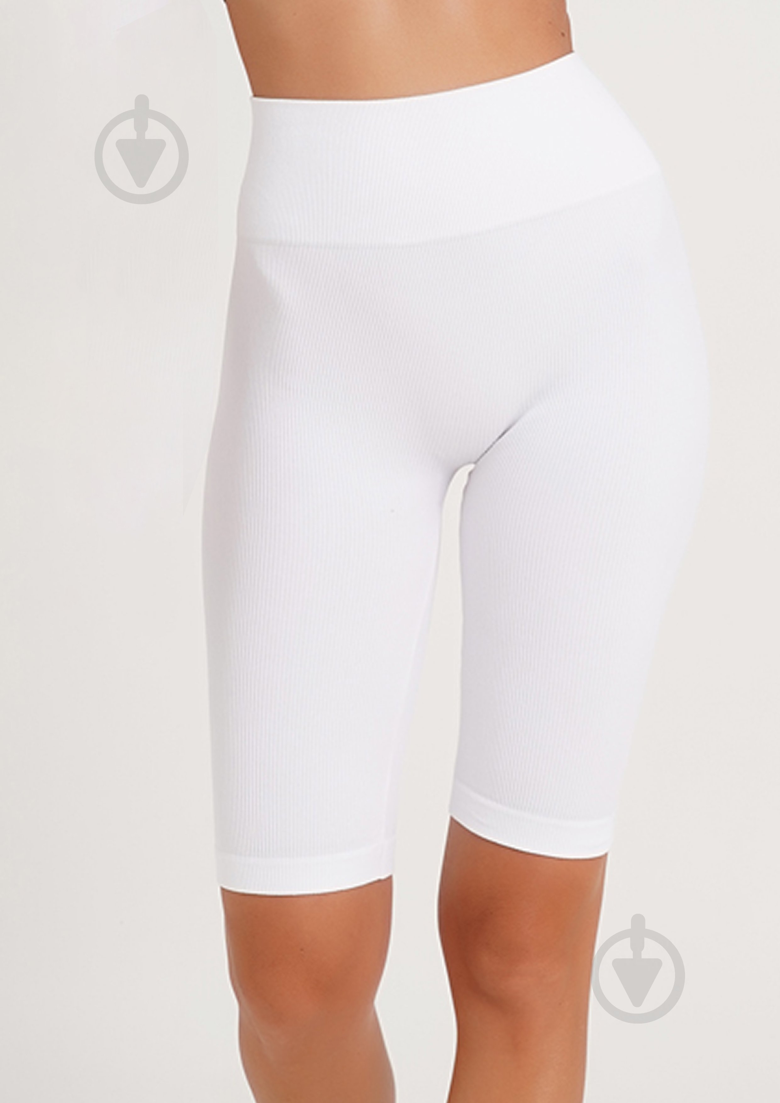 Велосипедки Giulia TRACKS RIB р. one size белый - фото 1