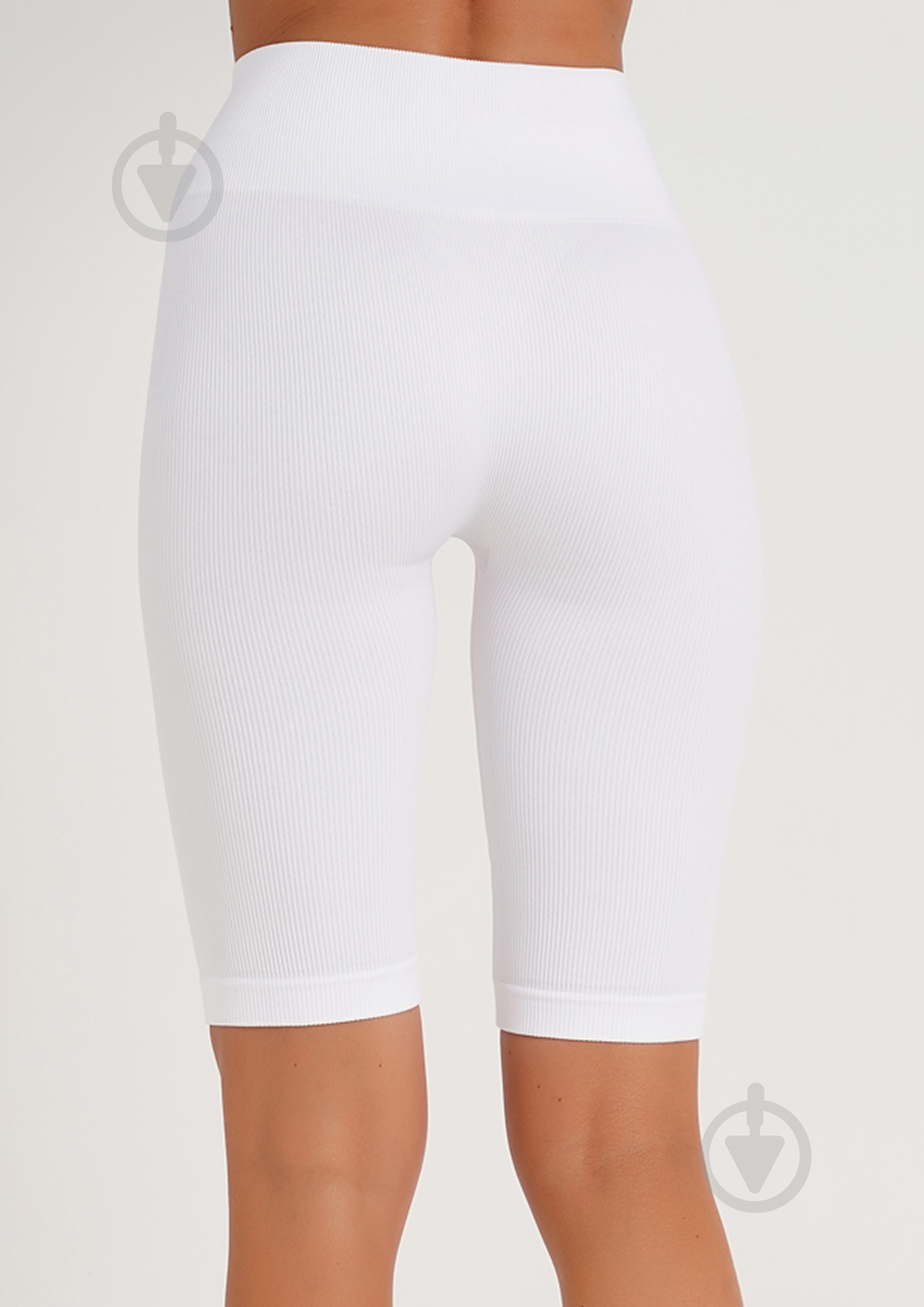 Велосипедки Giulia TRACKS RIB р. one size белый - фото 2