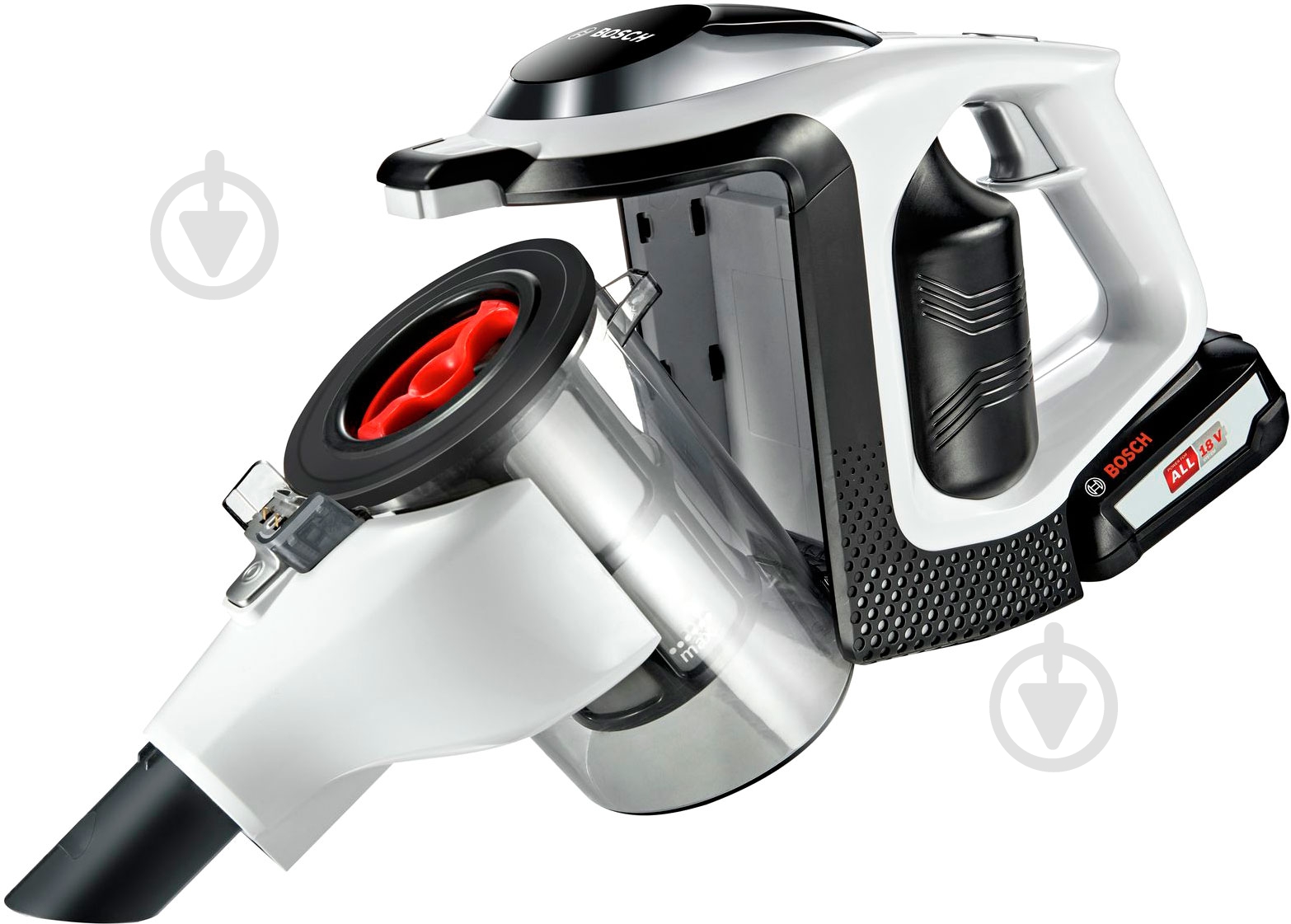 Пылесос аккумуляторный Bosch BBS1224 black/white - фото 3