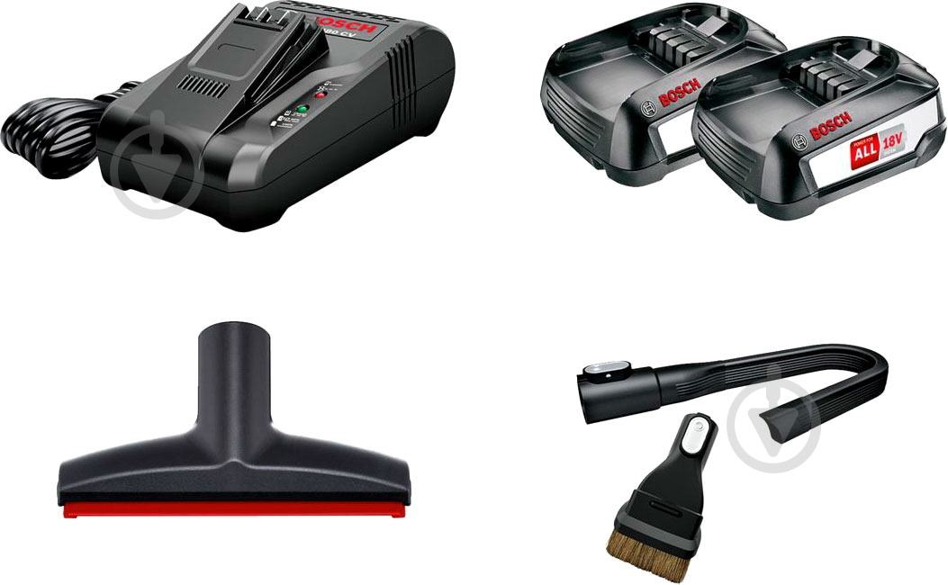 Пылесос аккумуляторный Bosch BBS1224 black/white - фото 8