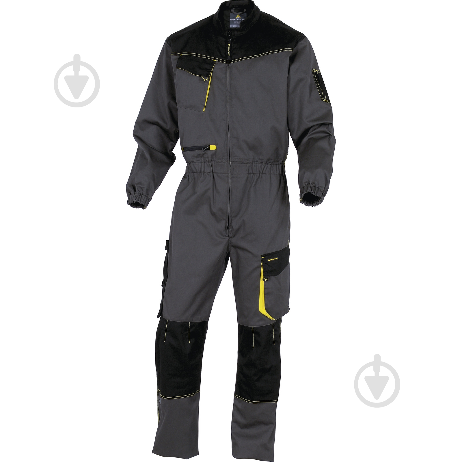 Комбінезон робочий Delta Plus D-MACH р. XXL DMCOMGJXX сірий із жовтим - фото 1