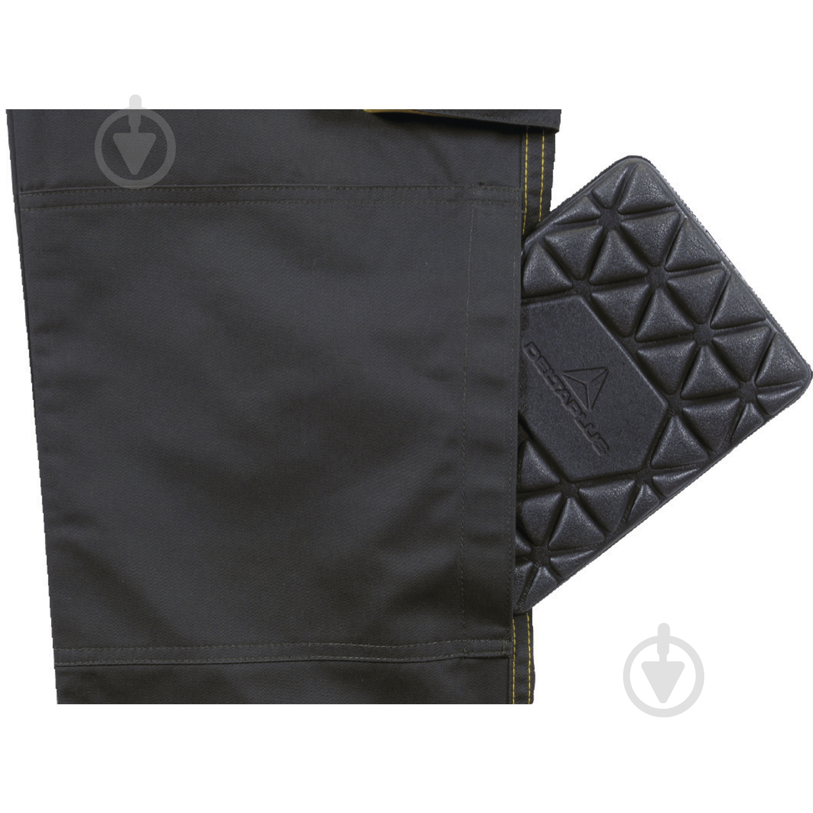 Комбінезон робочий Delta Plus D-MACH р. XXL DMCOMGJXX сірий із жовтим - фото 4