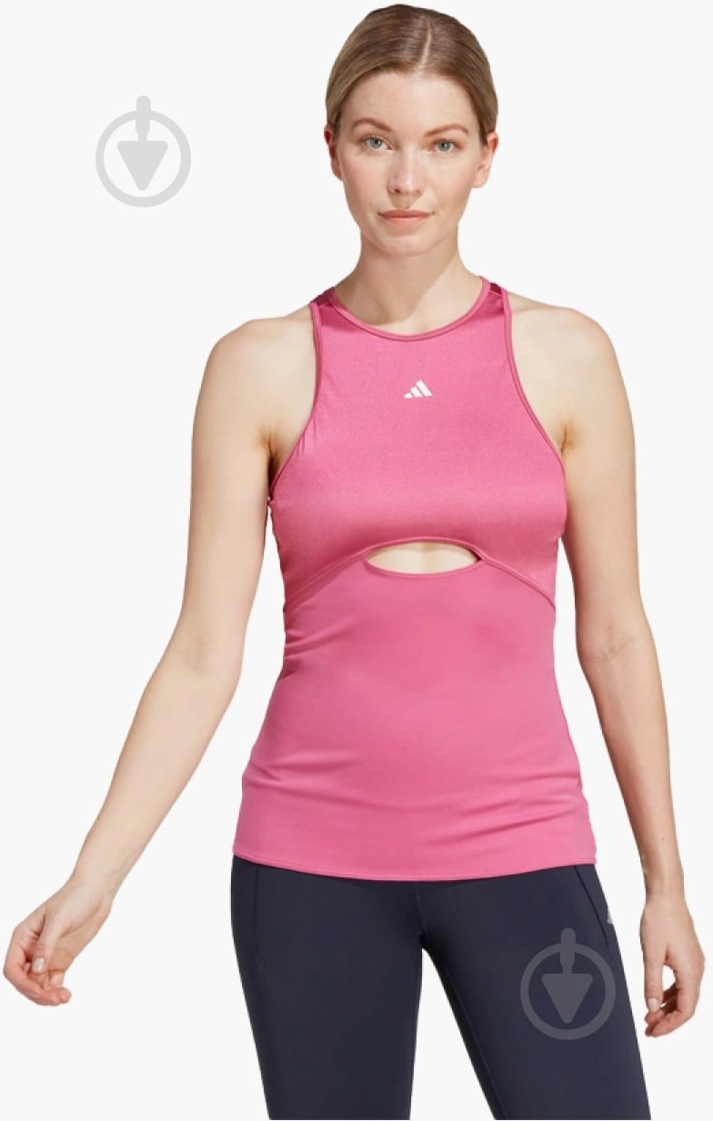 Майка Adidas IB8592 р.S рожевий - фото 1
