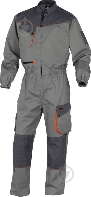 Комбінезон робочий Delta Plus D-MACH р. XL DMCOMGOXG сірий із помаранчевим - фото 1 Комбінезон робочий Delta Plus D-MACH р. XL DMCOMGOXG сірий із помаранчевим - фото 1