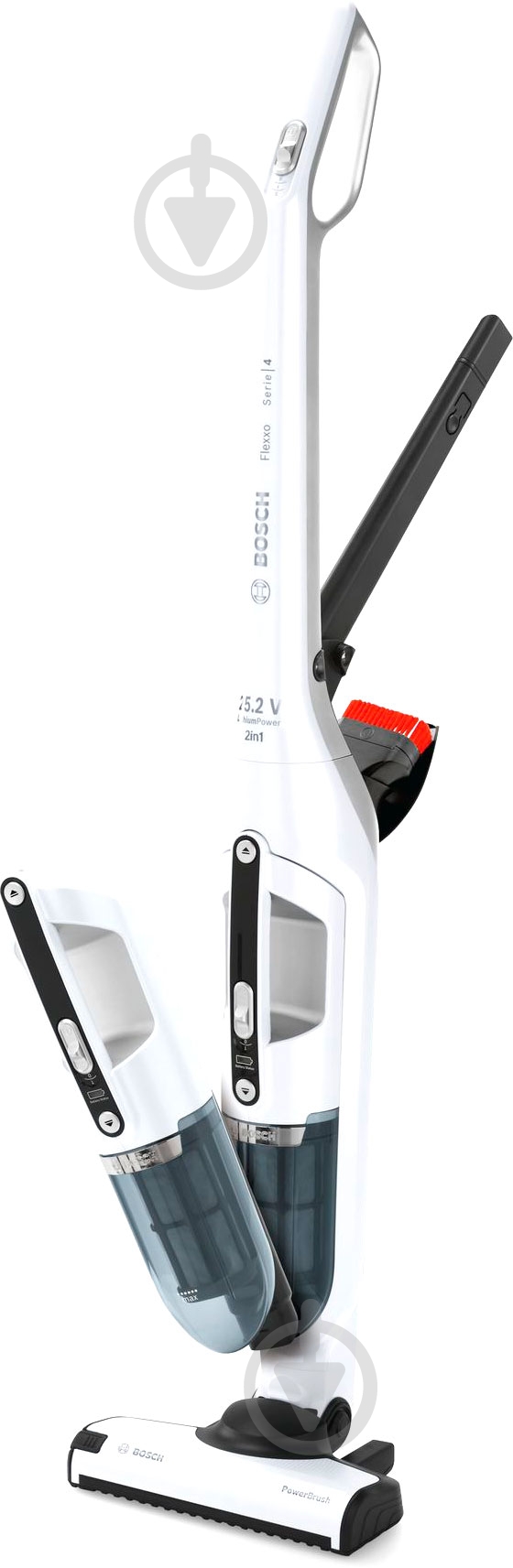 Пылесос аккумуляторный Bosch BCH3K255 white - фото 1 Пылесос аккумуляторный Bosch BCH3K255 white - фото 1