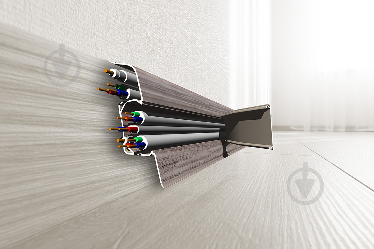 УЦЕНКА! Плинтус SAN DECOR Elegance 790 черный 26х70х2500 мм (УЦ №166) - фото 2 УЦЕНКА! Плинтус SAN DECOR Elegance 790 черный 26х70х2500 мм (УЦ №166) - фото 2